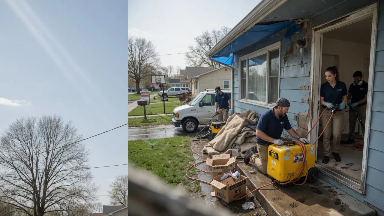 Basement Flood Cleanup in Savage, MT near me